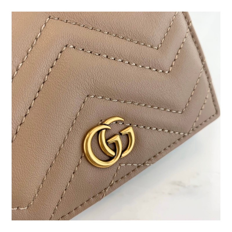 Gucci GG Marmont Card Case Wallet 466492