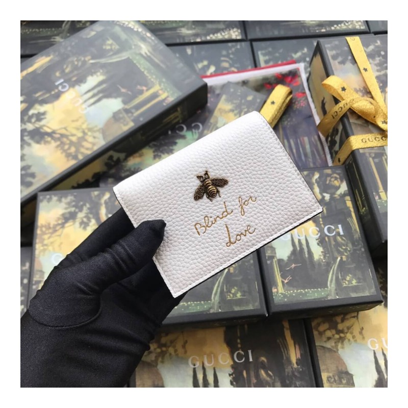 Gucci Animalier Card Case Wallet 460185