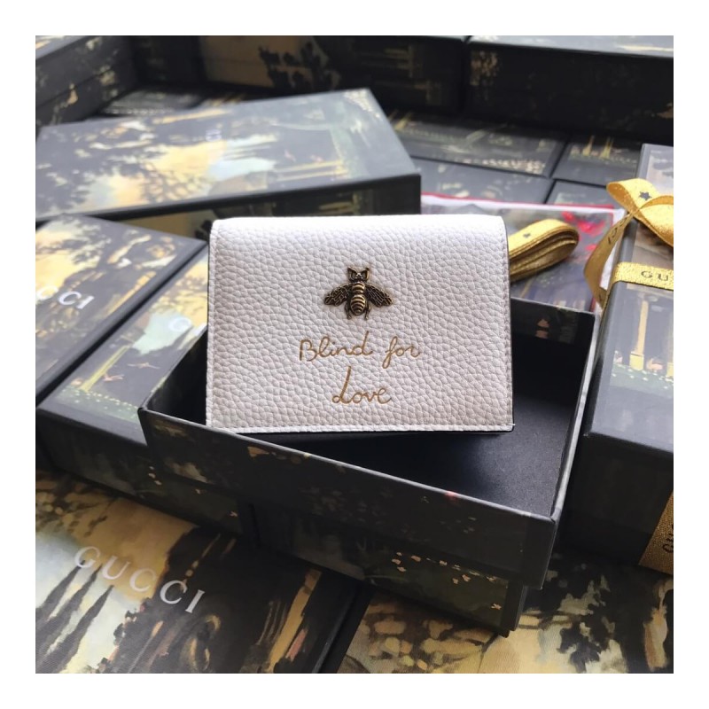 Gucci Animalier Card Case Wallet 460185