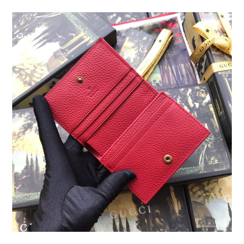 Gucci Animalier Card Case Wallet 460185