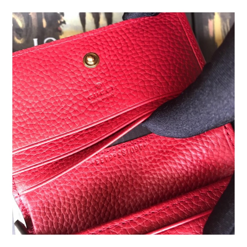 Gucci Animalier Card Case Wallet 460185