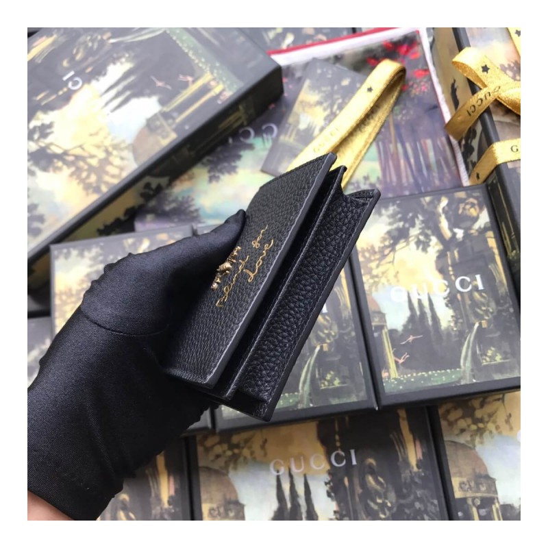 Gucci Animalier Card Case Wallet 460185
