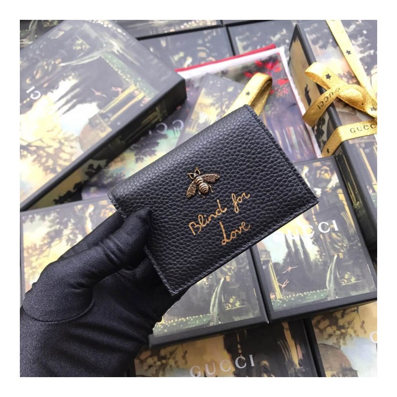 Gucci Animalier Card Case Wallet 460185