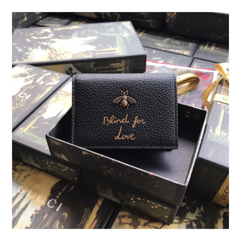 Gucci Animalier Card Case Wallet 460185