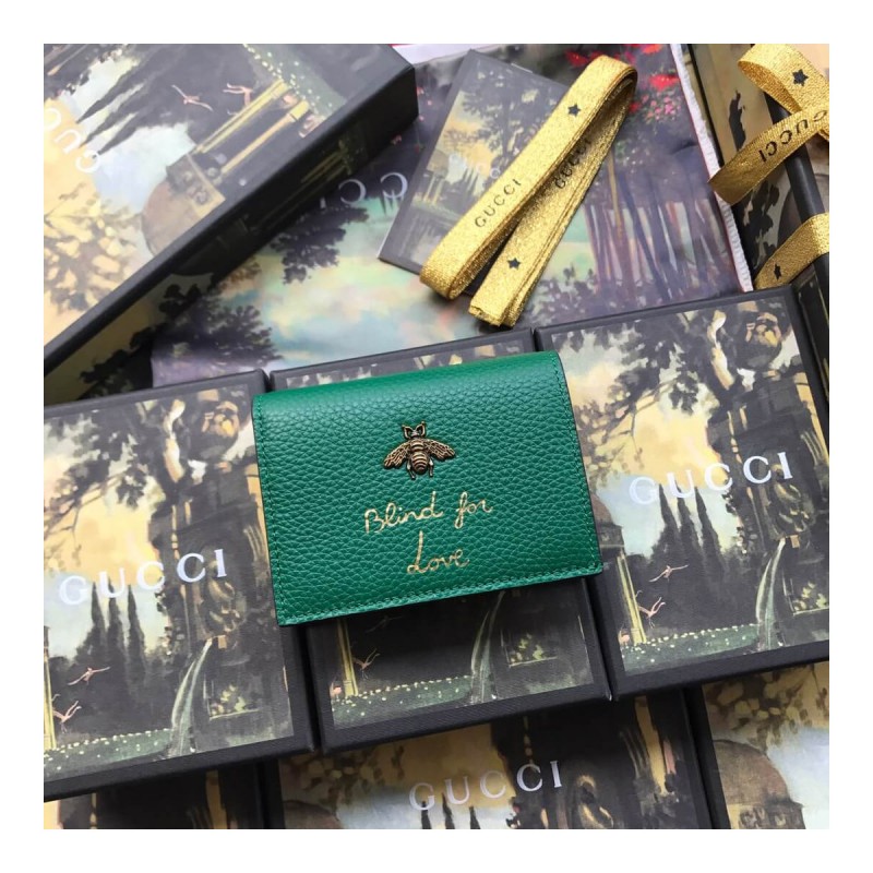 Gucci Animalier Card Case Wallet 460185