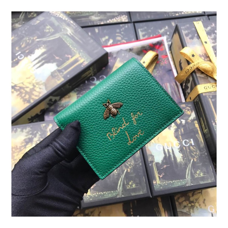 Gucci Animalier Card Case Wallet 460185