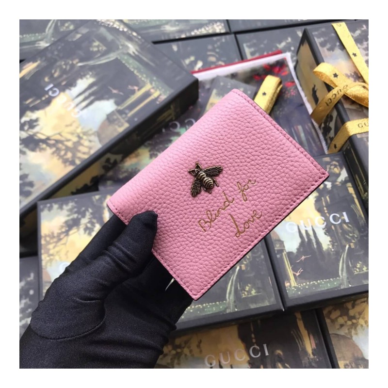 Gucci Animalier Card Case Wallet 460185