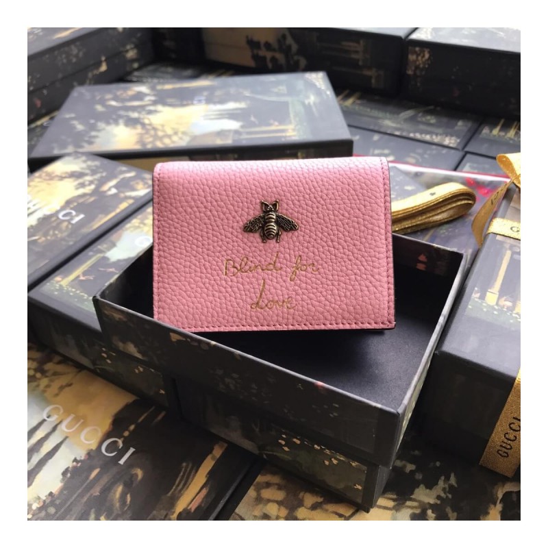 Gucci Animalier Card Case Wallet 460185