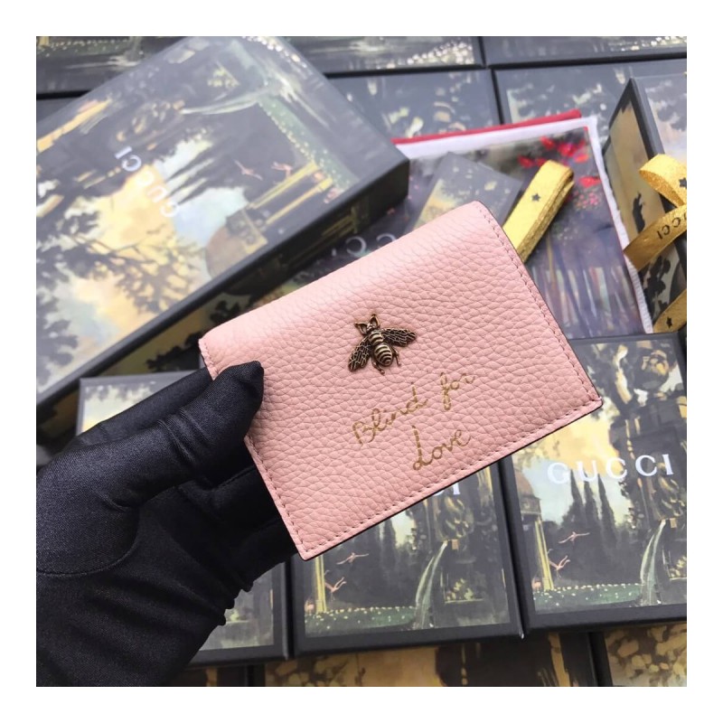 Gucci Animalier Card Case Wallet 460185