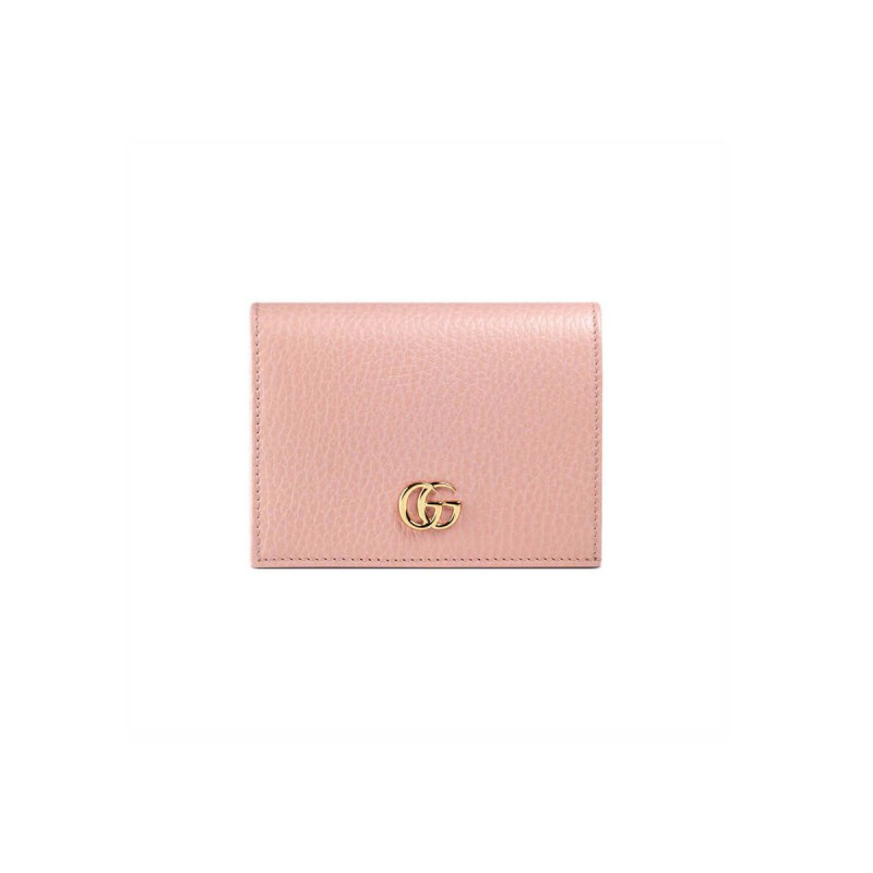 Gucci Leather Card Case Wallet 456126