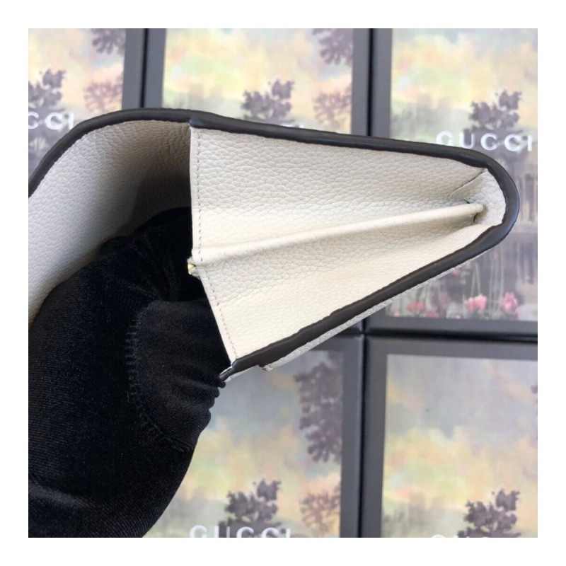 Gucci Zumi Grainy Leather Continental Wallet 573612