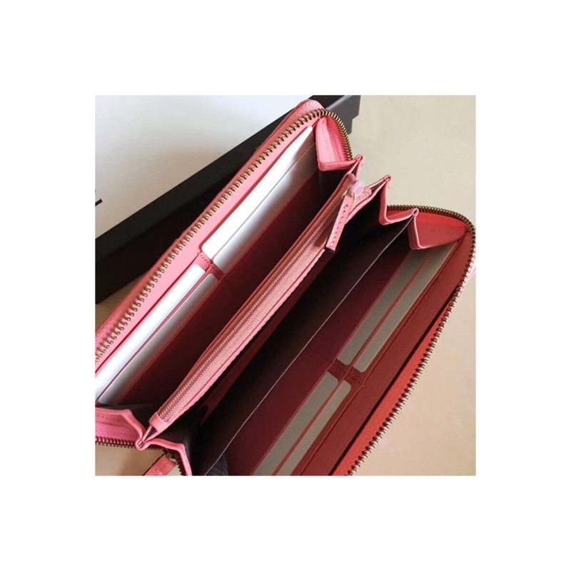 Gucci GG Velvet Zip Around Wallet 443123