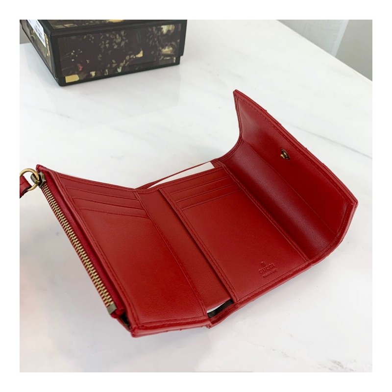 Gucci GG Marmont Matelassé Wallet 474802