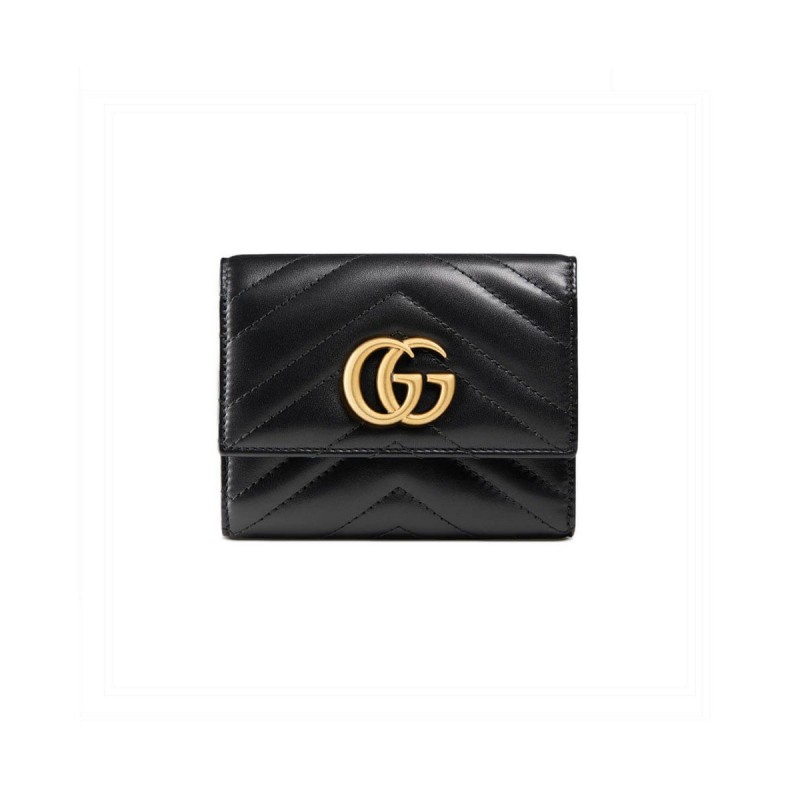 Gucci GG Marmont Matelassé Wallet 474802