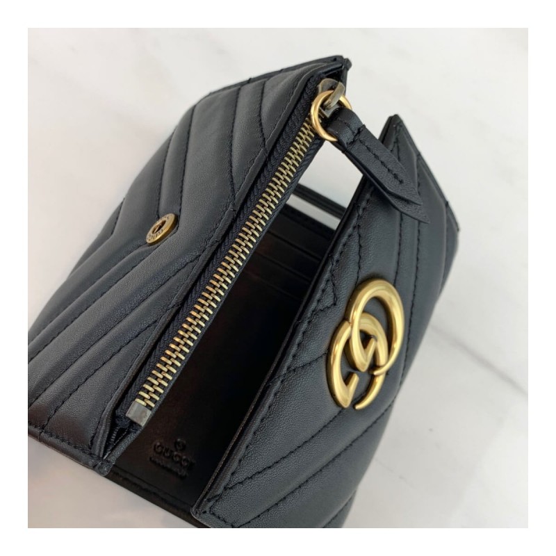 Gucci GG Marmont Matelassé Wallet 474802