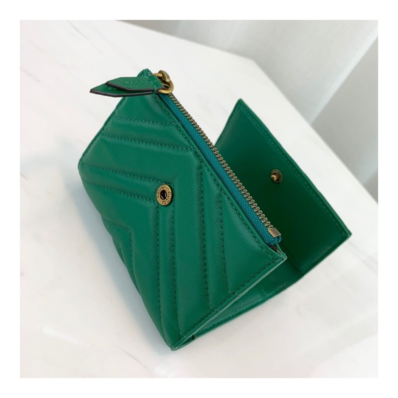 Gucci GG Marmont Matelassé Wallet 474802
