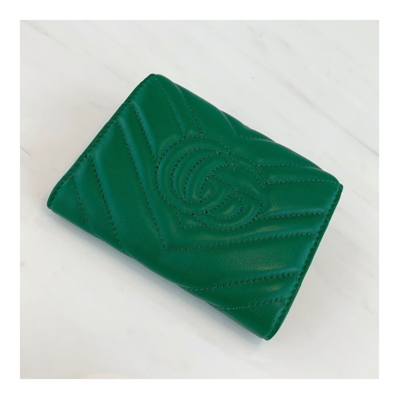 Gucci GG Marmont Matelassé Wallet 474802