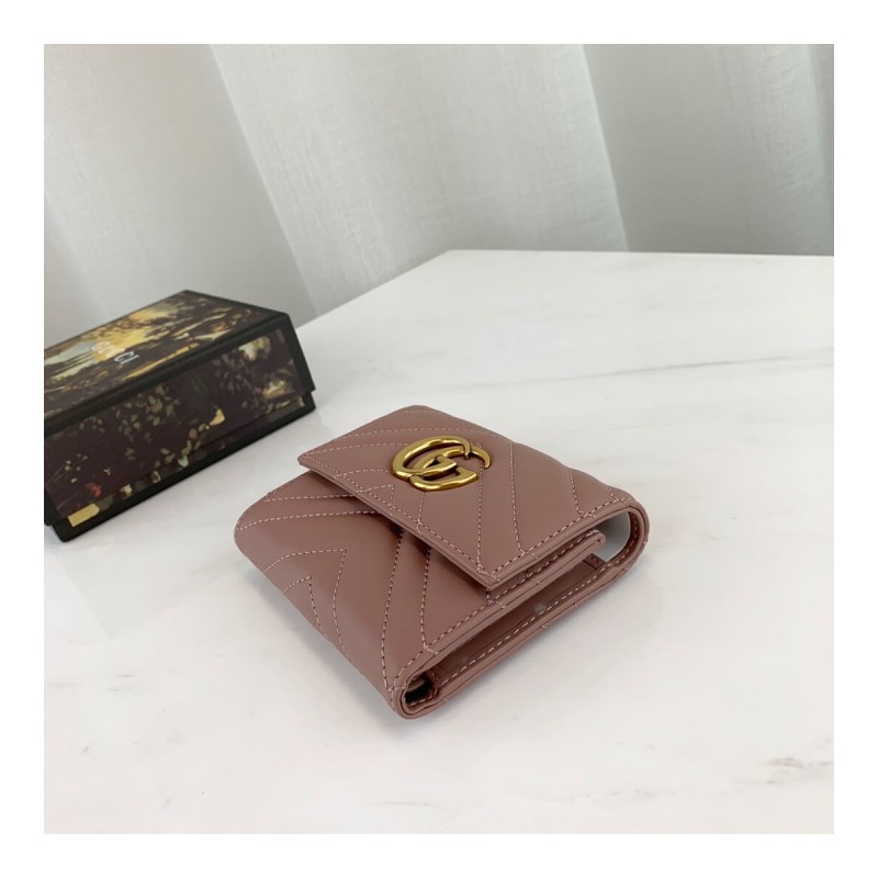 Gucci GG Marmont Matelassé Wallet 474802