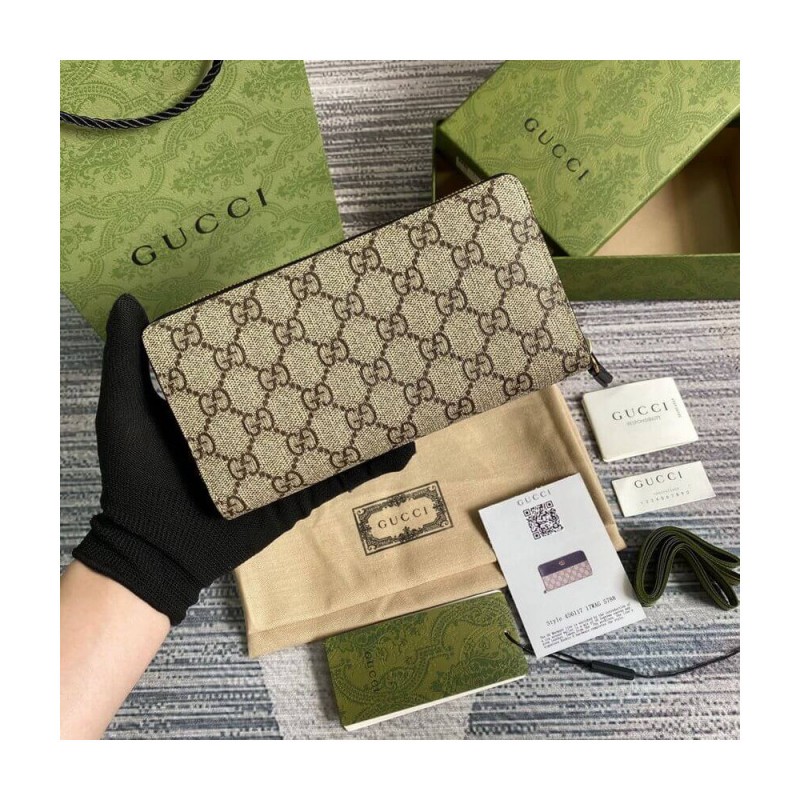 Gucci GG Marmont Zip Around Wallet 456117