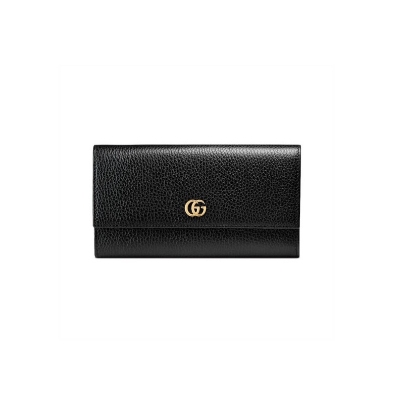 Gucci Leather Continental Wallet 456116