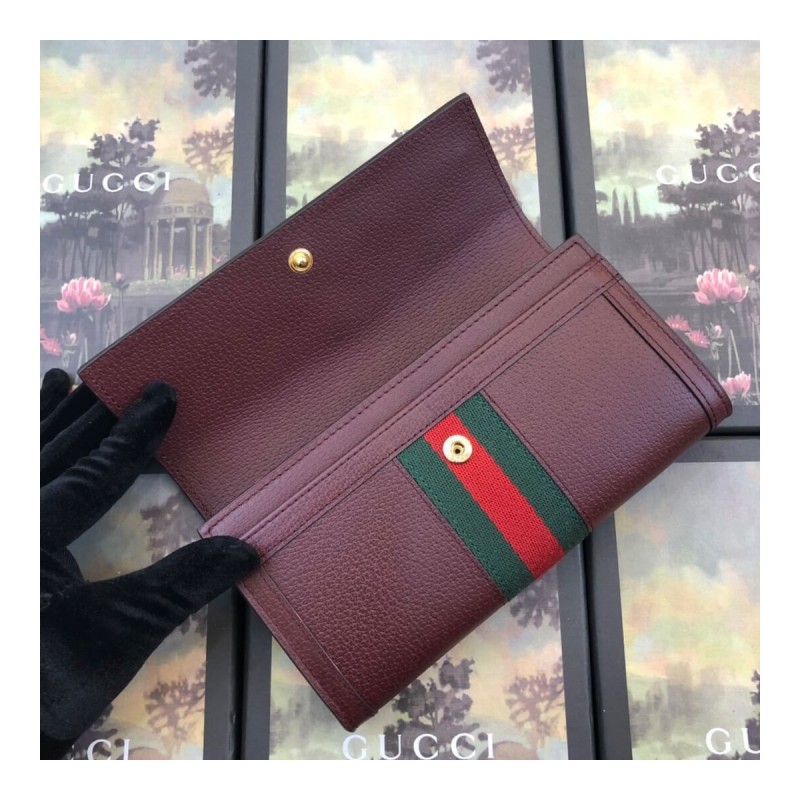 Gucci Ophidia Continental Wallet 523153