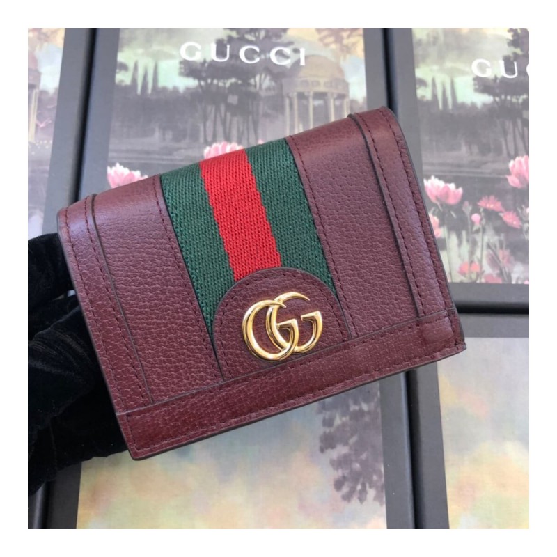 Gucci Ophidia Card Case Wallet 523155
