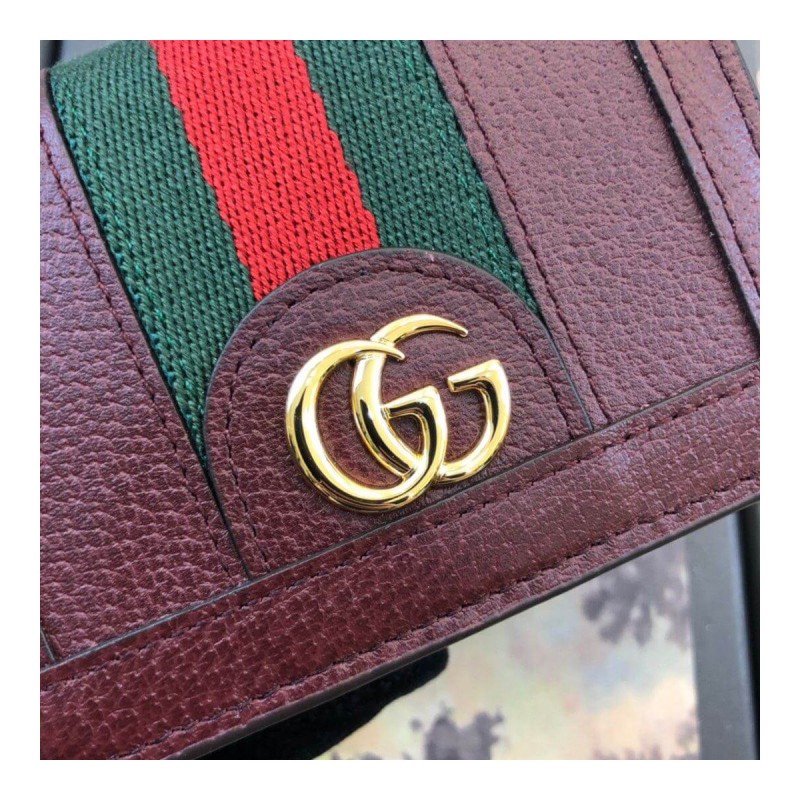 Gucci Ophidia Card Case Wallet 523155