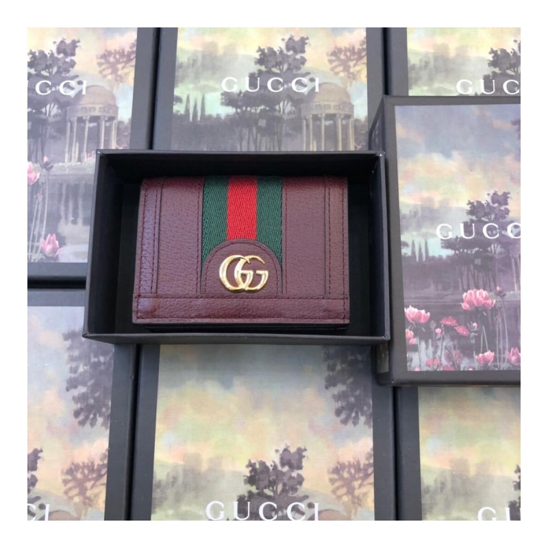 Gucci Ophidia Card Case Wallet 523155