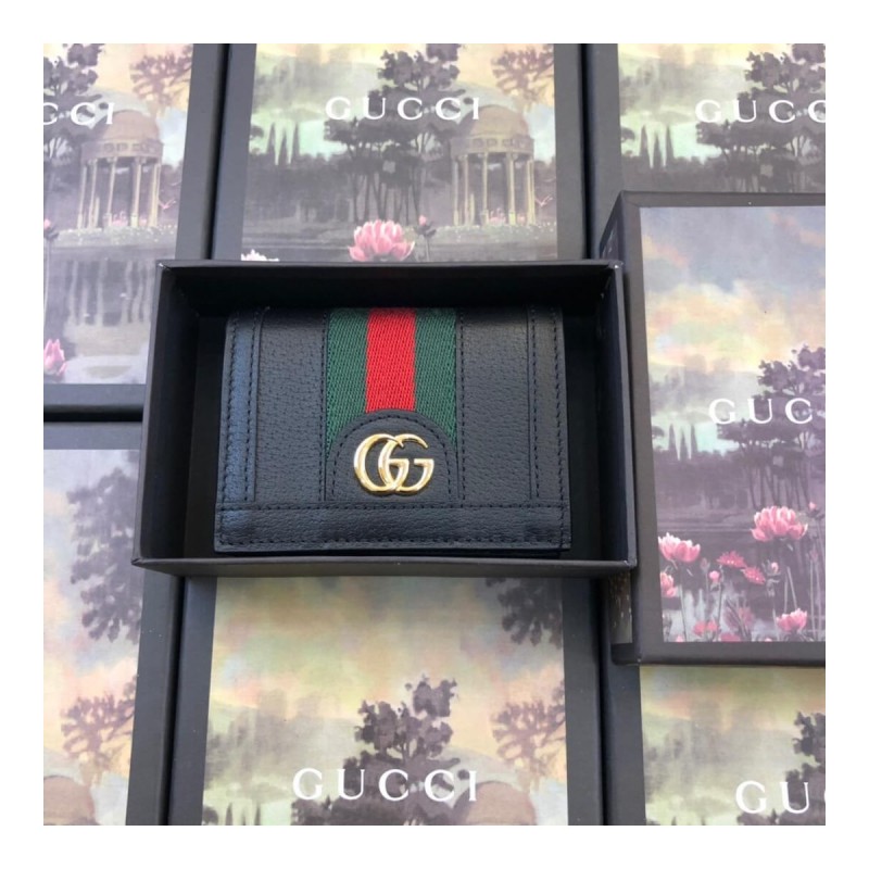 Gucci Ophidia Card Case Wallet 523155