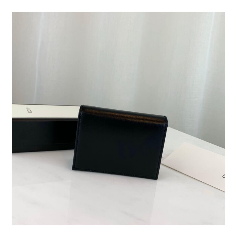 Gucci 1955 Horsebit Leather Card Case Wallet 621887