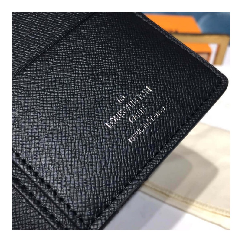 Louis Vuitton Damier Graphite Pixel Brazza Wallet N60163