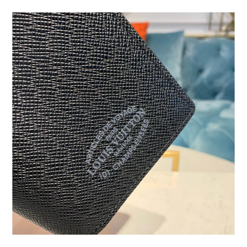 Louis Vuitton Taiga Leather Brazza Wallet M30385