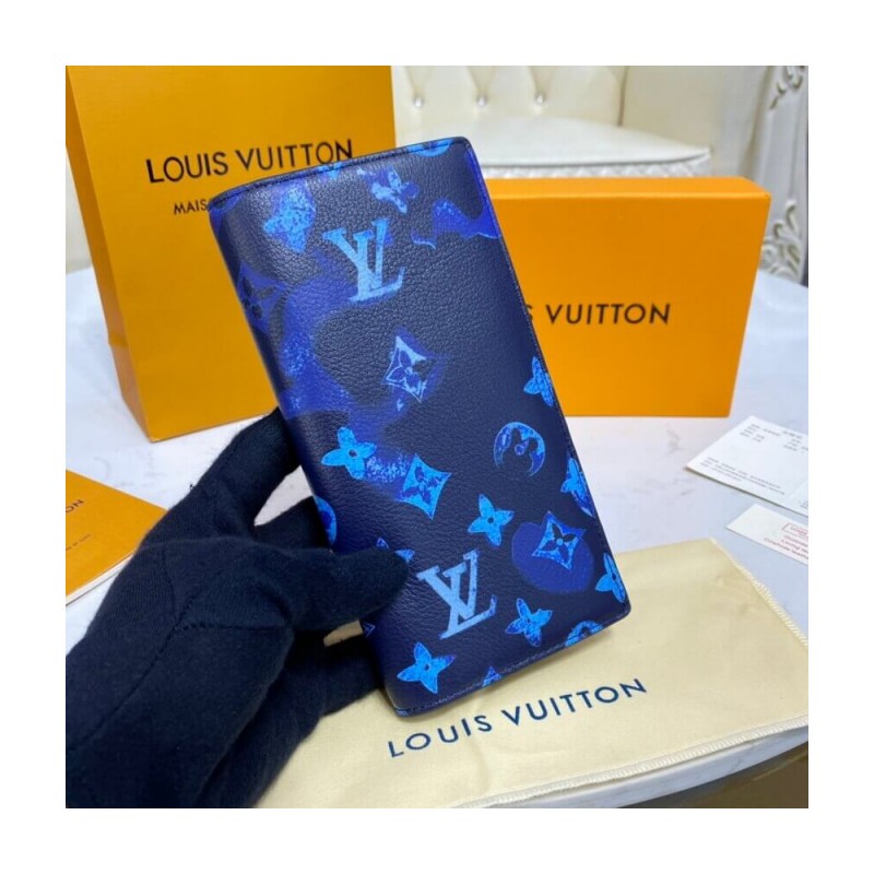 Louis Vuitton Monogram Pattern Brazza Wallet M80465
