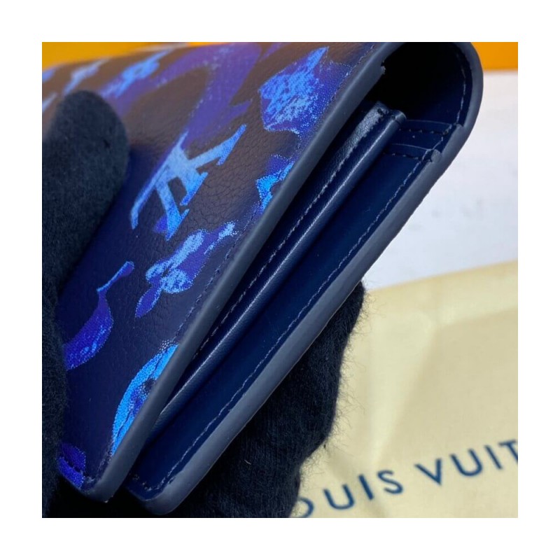 Louis Vuitton Monogram Pattern Brazza Wallet M80465