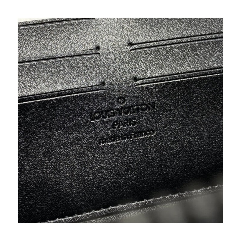 Louis Vuitton Monogram Eclipse Zippy Wallet Trunk M80558