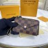 Louis Vuitton Damier Ebene Card Holder Recto Verso N60405 N60406