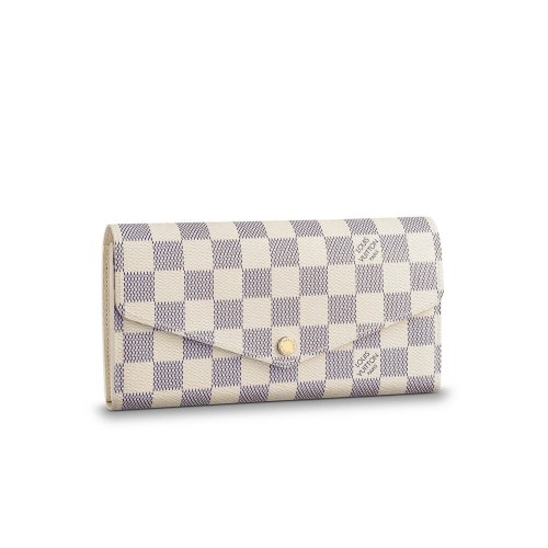 Louis Vuitton Damier Azur Sarah Wallet	N63208